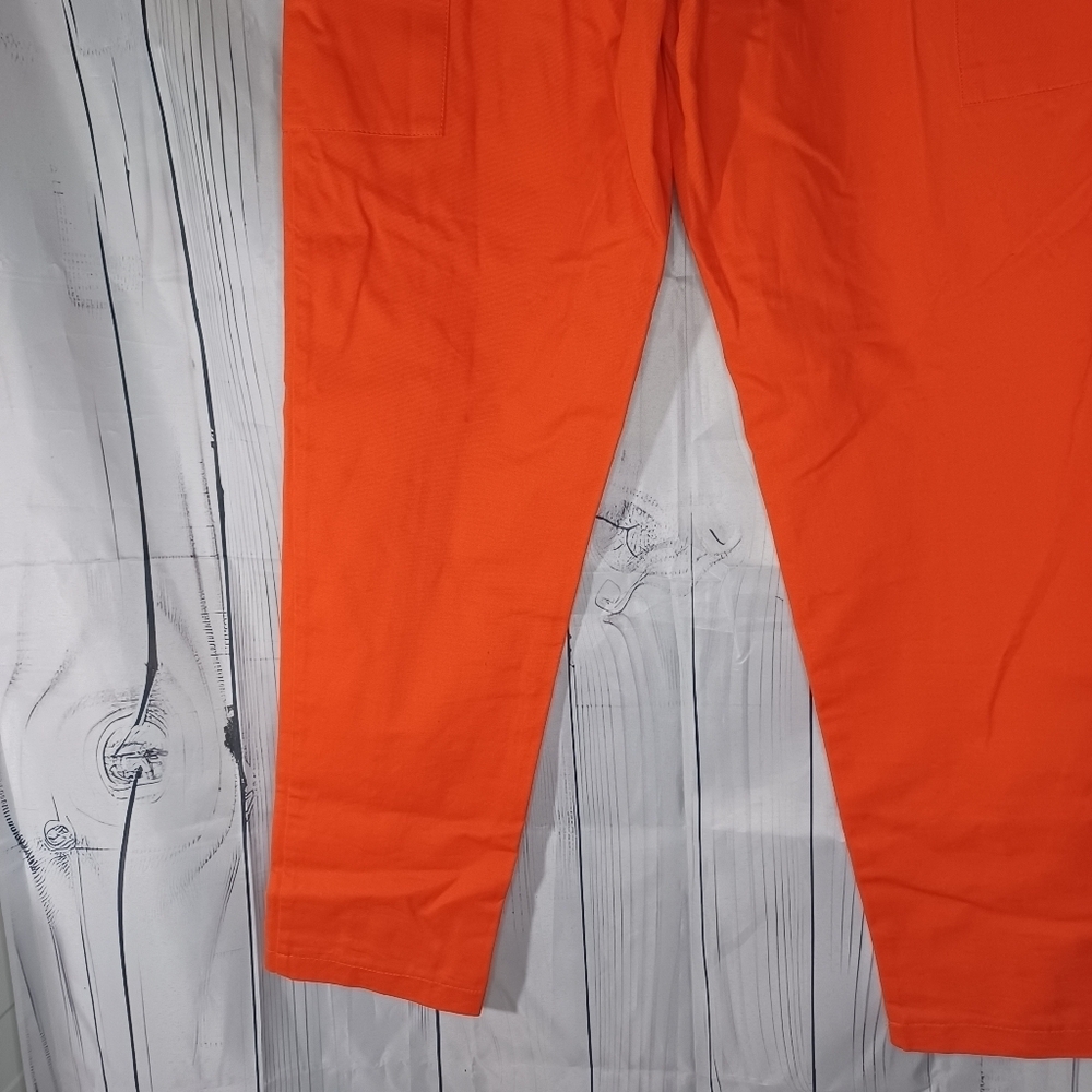 Nasty Gal Collection Women's Orange Cargo Pants - Picture 9 of 14